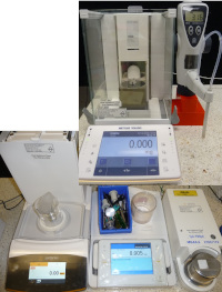 Burette calibration equipment